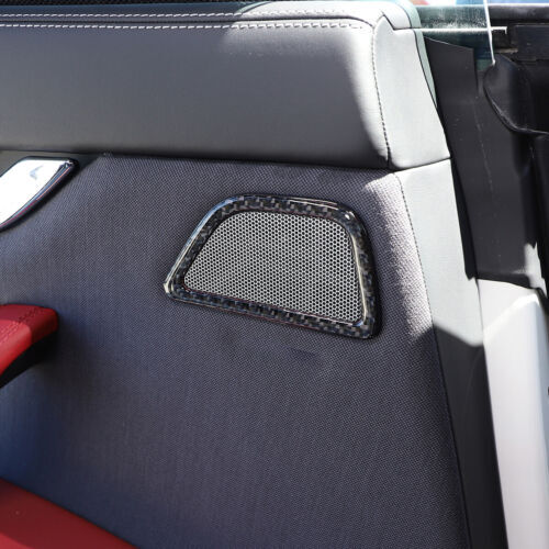 Passend für Maserati Ghibli 2014-2022 Lautsprecher Blenden Abdeckung Carbon