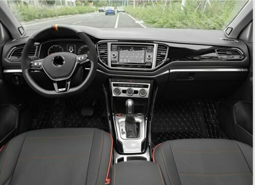 Passend für Edelstahl Armaturenbrett Leisten Rahmen Blende Abdeckung Passend Für VW T-Roc