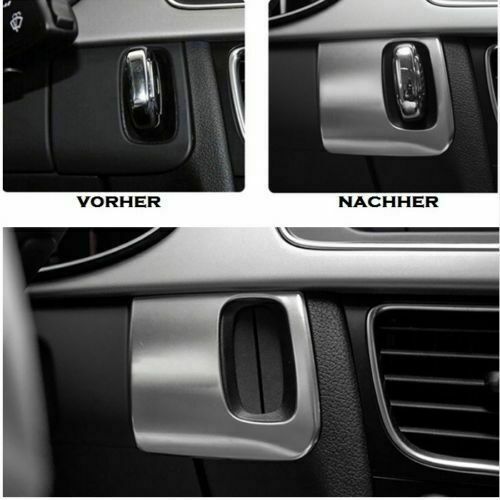 Passend für Audi A4 A5 B8 Schlüsselloch Abdeckung Rahmen Blende Schlüssel Zündung