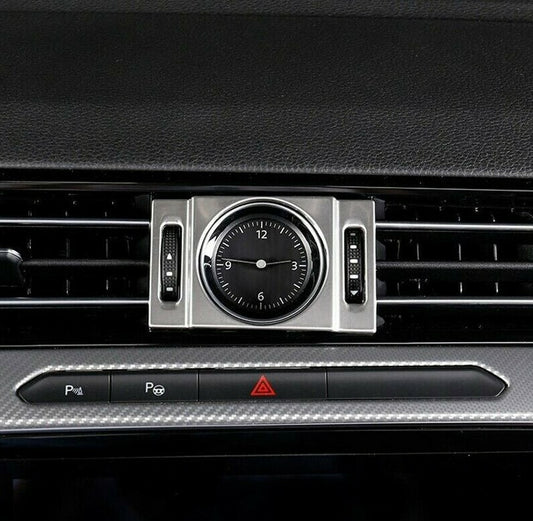Passend für VW Volkswagen Passat B8 Edelstahl Blende Uhr Luftdüse Regler Rahmen