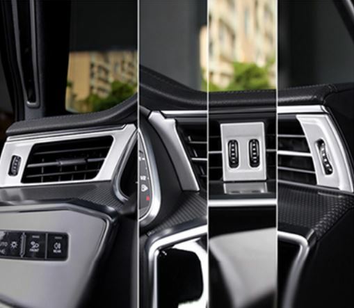 Passend für Audi A6 C8 Zierblende für Lüftungsdüsen Abdeckung Blende Tuning