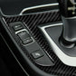 Passend für BMW 3 F30 F32 F33 F34 F36 Carbon Mittelkonsole Schaltknauf Blende