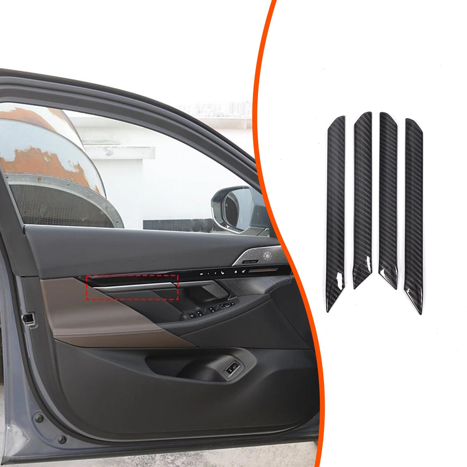 Passend für Bmw 5 Series G60 2024 Türverkleidung Blenden
