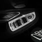 Passend für Mercedes C GLC Strass Glitzer Command Fensterheber Blende