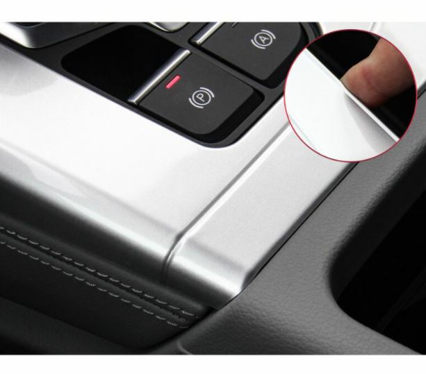 Passend für Schalttafel Mittelkonsole Blende Rahmen Abdeckung Silber Passend Für Audi Q5 SQ5
