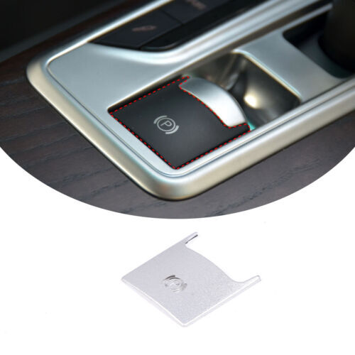 Passend für Maserati Ghibli 2013-15 Handbremse Taste Blenden Abdeckung Silber