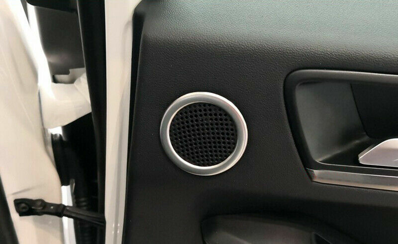 Passend für Ford Focus MK4 Silber Zierrahmen Lautsprecher Blenden