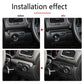 Passend für VW Golf 6 2008-12 Lichtschalter Blenden Abdeckungen Rahmen Carbon