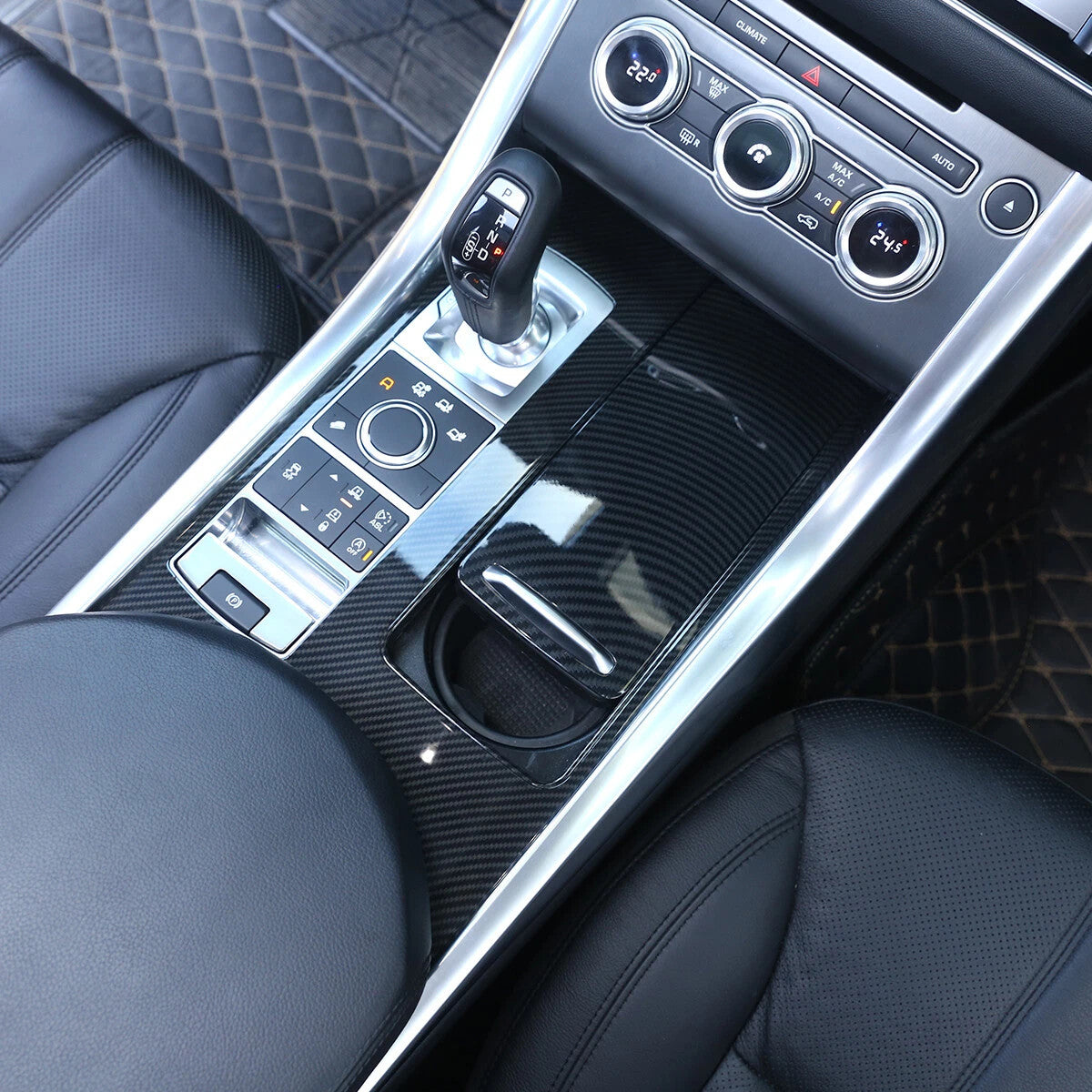 Passend für Land Rover L494 2013-2017 Mittelkonsole Blende