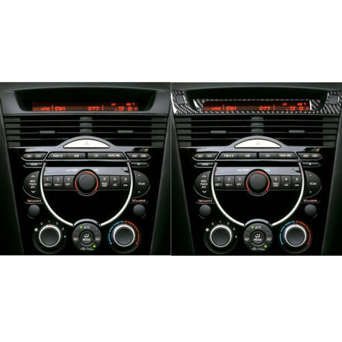 Passend für Mazda RX-8 04-08 Bildschirm Display Rahmen Blenden Abdeckung Carbon