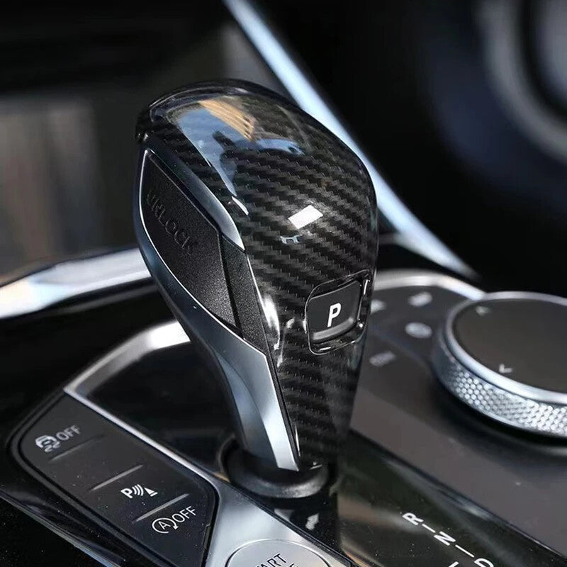 Passend für BMW 3 4 Serie X3 G20 G22 G01 Schalthebel Carbon Tuning Blende