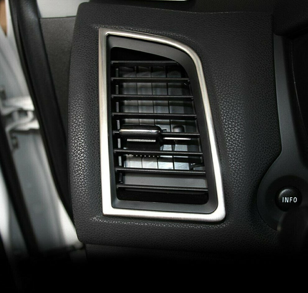 Passend für Mitsubishi ASX Outlander 4 Teile Edelstahl Lüftung Blende Luftauslass