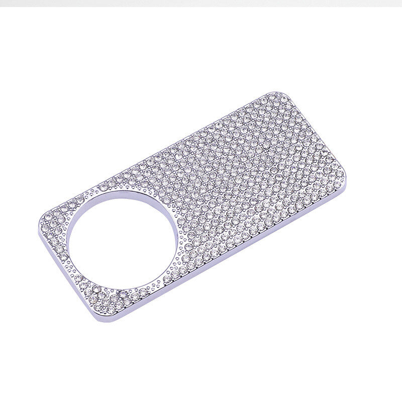 Passend für Mercedes GLC X253 C Class W205 Handschuhfach Blende Rahmen Silber