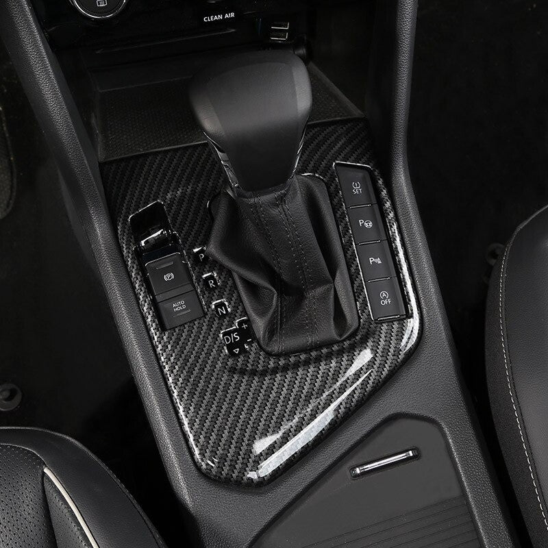 Passend für Mittelkonsole Vorne Abdeckung Passend Für VW Tiguan 2 AD1 MK2 Rline TDI Carbon