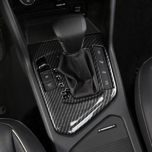Passend für Mittelkonsole Vorne Abdeckung Passend Für VW Tiguan 2 AD1 MK2 Rline TDI Carbon