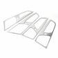 Passend für Volvo XC60 Fensterheber Abdeckung Blenden Rahmen Tuning Silber