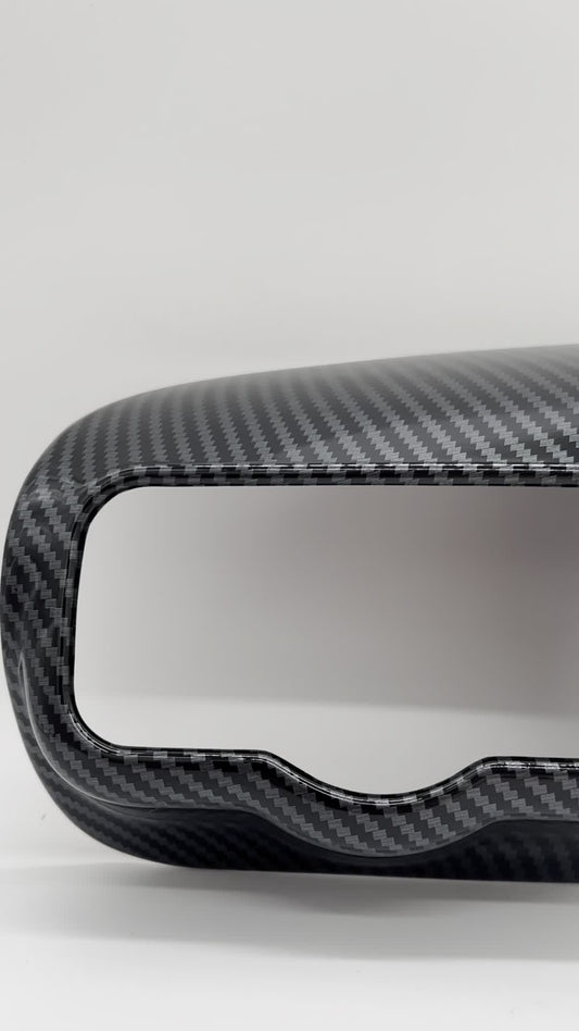 Passend für Mercedes C Klasse W206 Lüftung Blenden Abdeckung Rahmen Carbon
