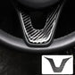 Passend für Mercedes Benz W205 GLC Lenkrad Rahmen Blende Carbon