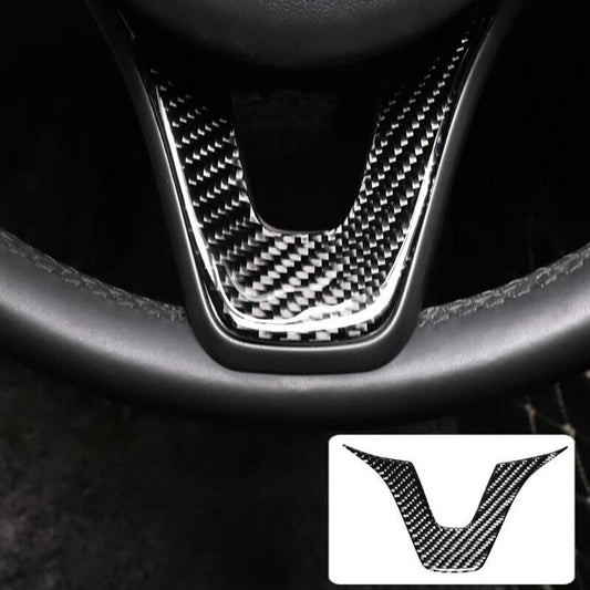 Passend für Mercedes Benz W205 GLC Lenkrad Rahmen Blende Carbon