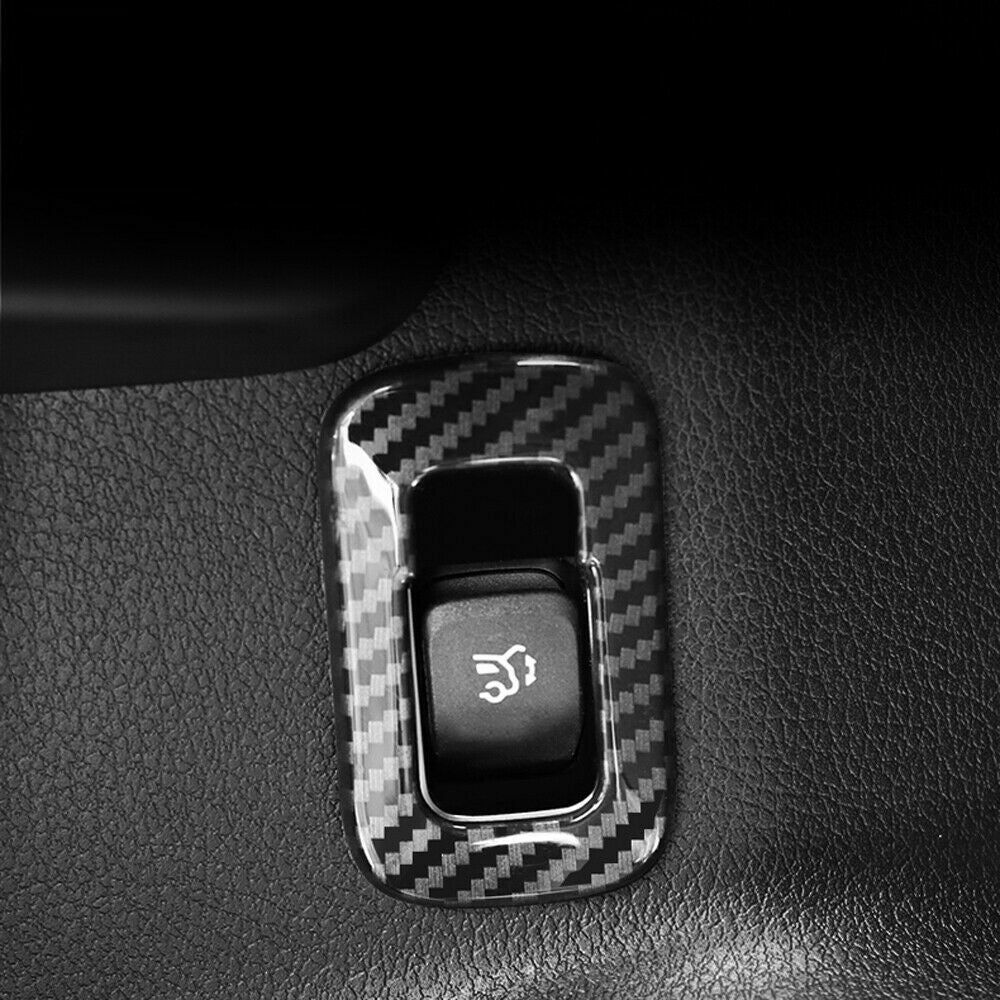Passend für Mercedes-Benz GLA Kofferraum Schalter Blende Rahmen Tuning Carbon