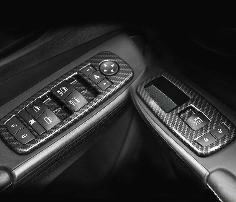 Passend für Jeep Cherokee Fensterheber Rahmen Abdeckung Blenden Tuning