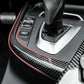 Passend für BMW 3er 4er F30 F32 F34 Blende Rahmen Carbon Mittelkonsole Getriebe