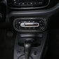 Passend für Smart Fortwo 453 ab 2015 Mittelkonsole Radio Blenden Abdeckung Carbo