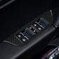 Passend für VW Touareg 2011-18 Fensterheber Blenden Abdeckung Carbon