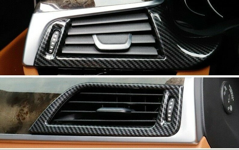 Passend für BMW 5 5er G30 G31 Carbon Lüftung Luftauslass Klima Rahmen Blende