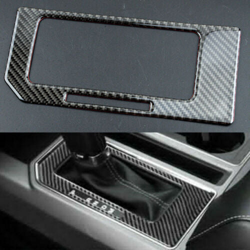 Passend für Ford F-150 15-20 Mittelkonsole Schaltung Blenden Abdeckung Carbon