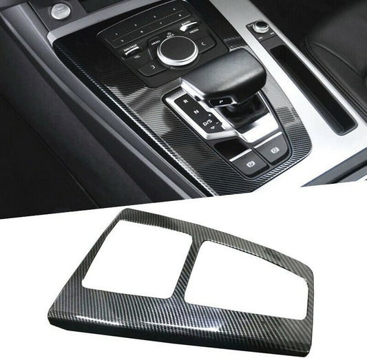 Passend für Schalttafel Mittelkonsole Blende Schutz Carbon Passend Für Audi Q5 2018 2019