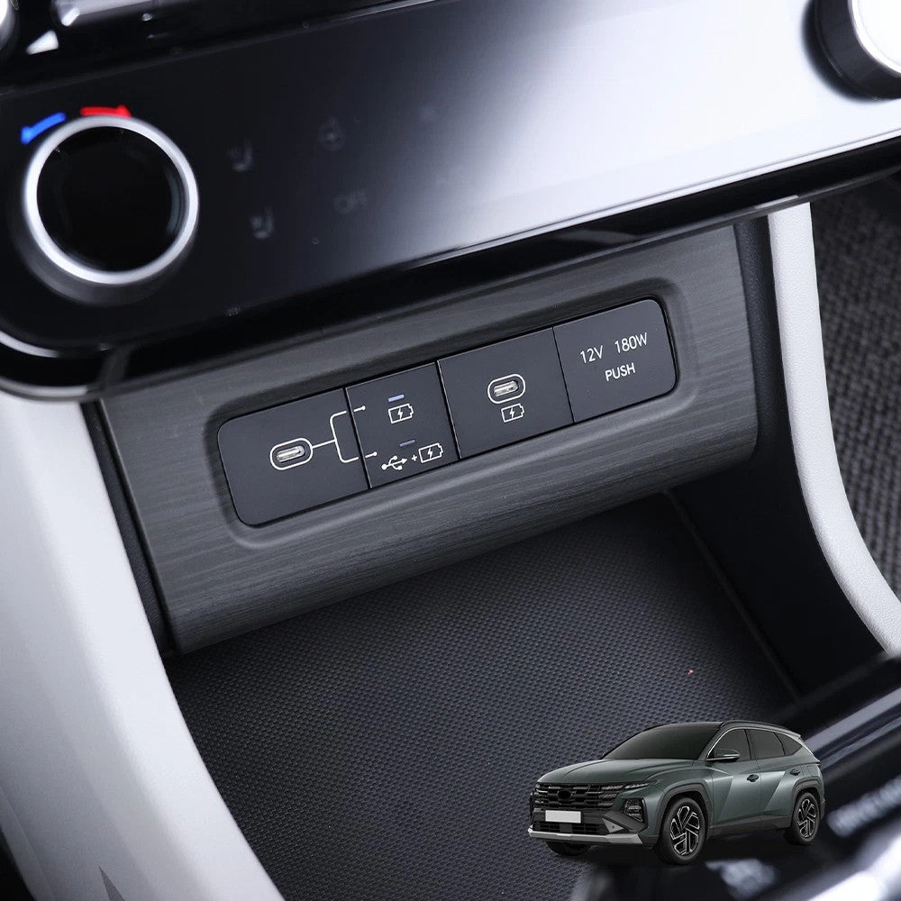 Passend für Hyundai Tucson Nx4 2025 USB/Ladeanschluss Blende
