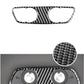 Passend für Audi A4 B9 RS4 S4 2017-19 Licht Panel Blende Abdeckung Rahmen Carbo