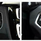 Passend für BMW 1 2 3 F20 F21 F30 X1 F48 Start Stopp Ring Blende Rahmen Silber