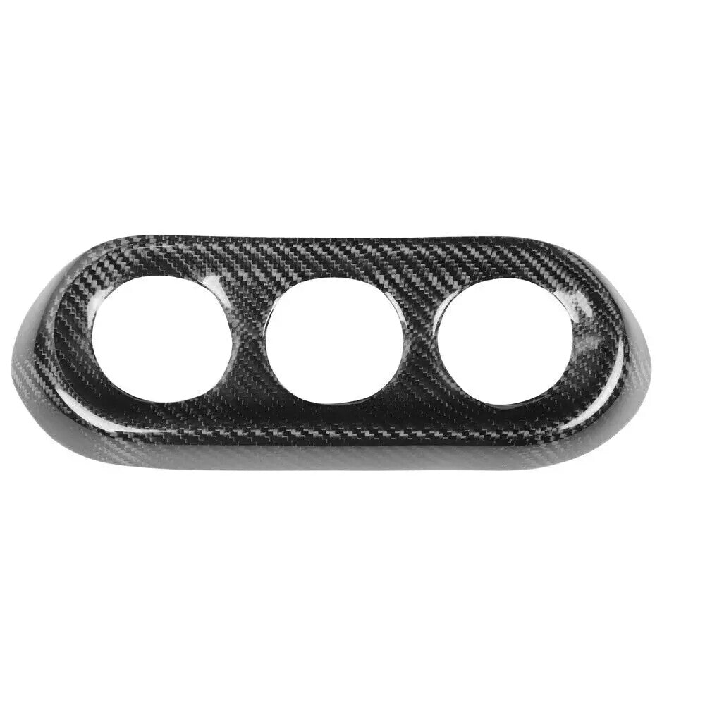 Passend für Mitsubishi Lancer Evo 2014-2018 Mittelkonsole Rahmen Blende Carbon