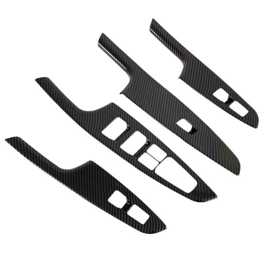 Passend für Hyundai Tucson Fensterheber in Carbon Optik Mittelkonsole Tuning