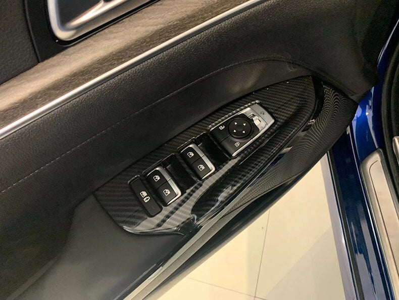 Passend für KIA Optima K5 GT 2020-22 Fensterheber Blenden Abdeckungen Rahmen