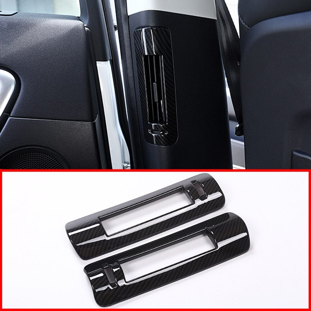 Passend für Land Rover Discovery Sport 2015-18 Lüftung Blenden Rahmen Carbon