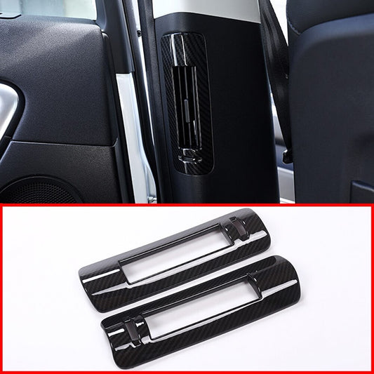 Passend für Land Rover Discovery Sport 2015-18 Lüftung Blenden Rahmen Carbon
