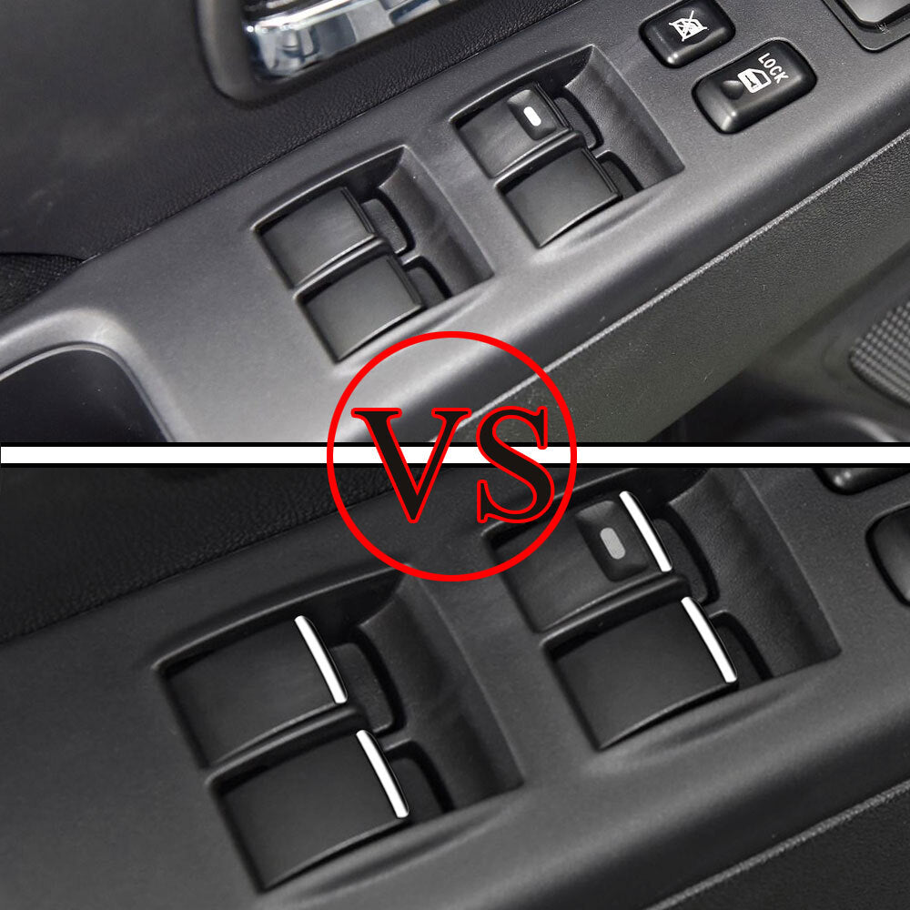 Passend für Mitsubishi ASX Outlander Fensterheber Blenden Abdeckung