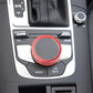 Passend für Audi A3 8V Multimedia Regler Ring Knopf Zierring Blende Console