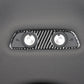 Passend für Audi A4 B9 RS4 S4 2017-19 Licht Panel Blende Abdeckung Rahmen Carbo