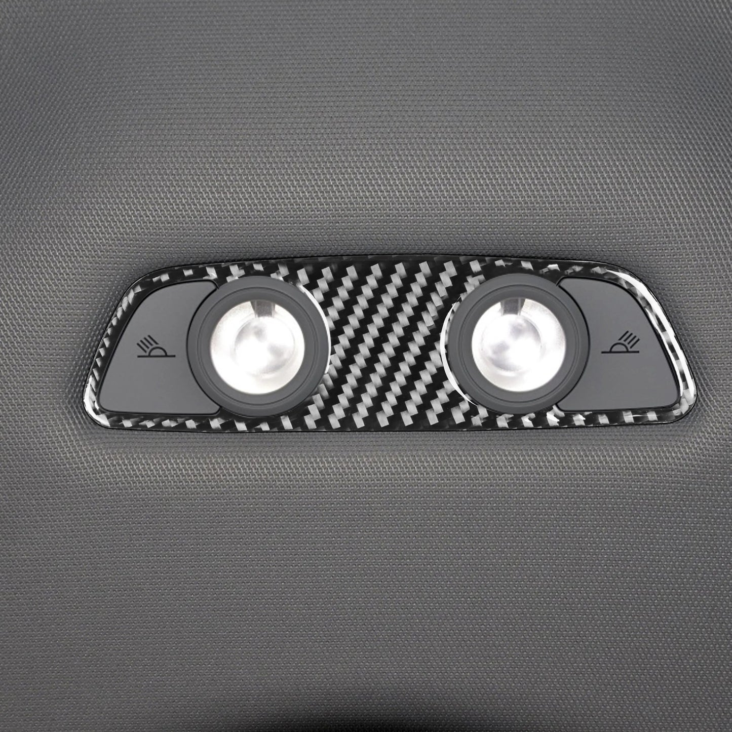 Passend für Audi A4 B9 RS4 S4 2017-19 Licht Panel Blende Abdeckung Rahmen Carbo
