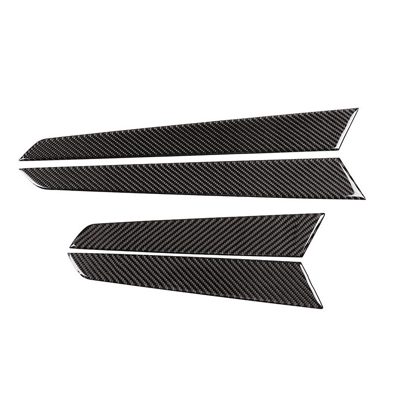 Passend für Mercedes Benz W204 Tür Griffe Blenden Carbon Rahmen Cover