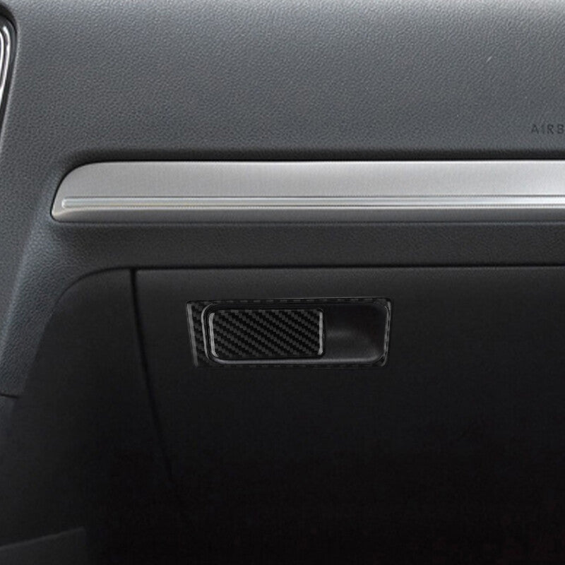 Passend für VW Golf 8 Mk8 Handschuhfach Blenden Abdeckung Rahmen Carbon