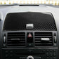 Passend für Kohlefaser Navigation Steuerung Panel Aufkleber Blenden Für Mercedes-Benz W204