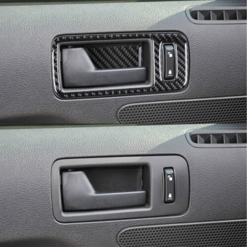 Passend für Ford Mustang 09-13 Türgriff Rahmen Blenden Abdeckung Carbon