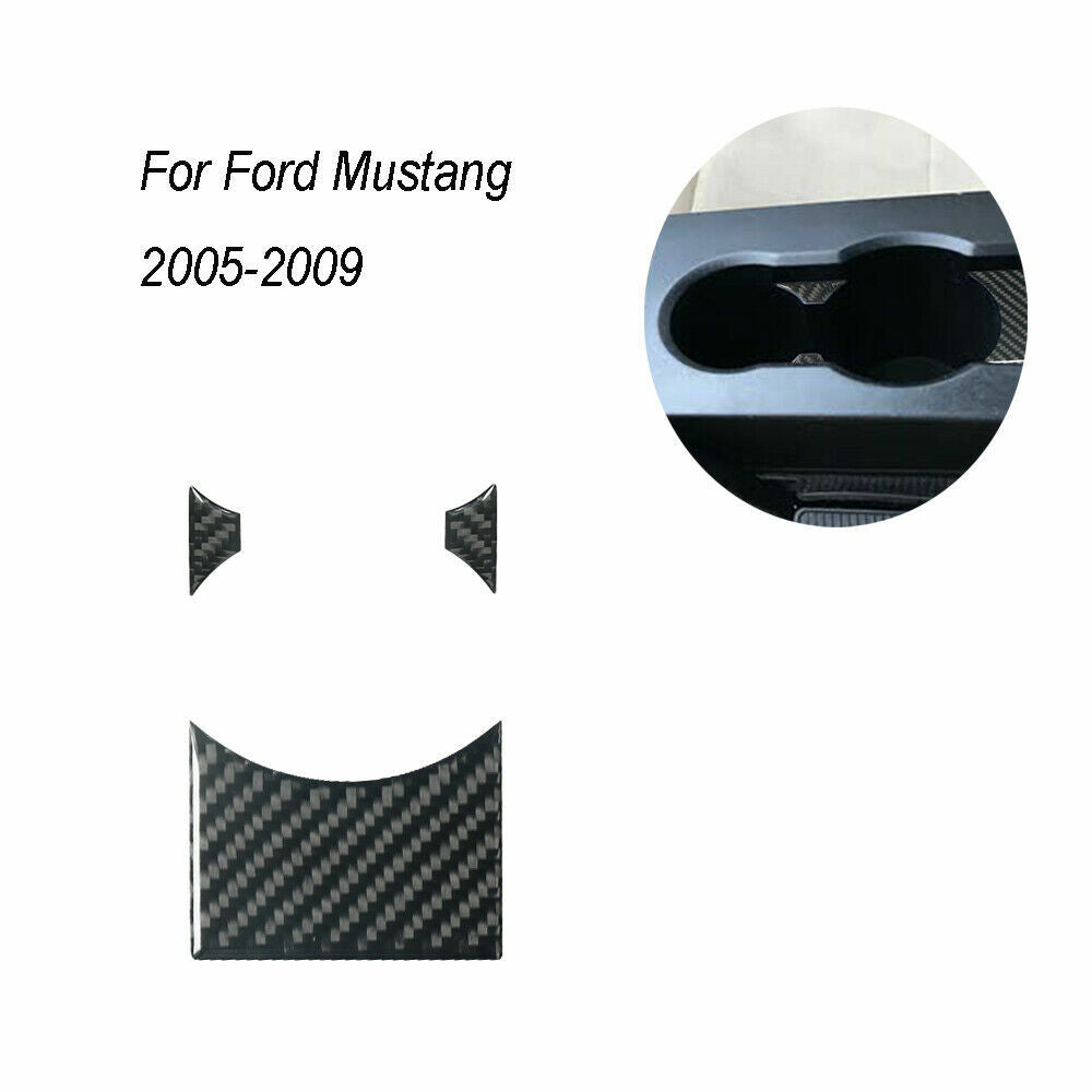 Passend für Ford Mustang Becherhalter Blenden Rahmen Zierblende Abdeckung