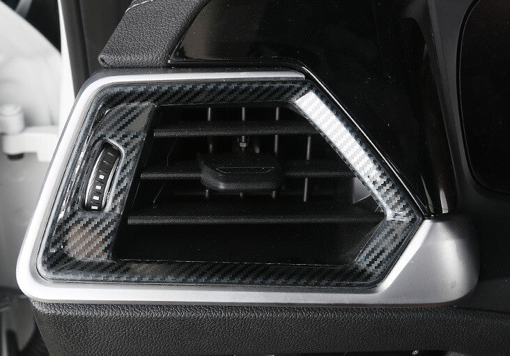 Passend für BMW 3 G20 Lüftungsdüsen Abdeckung Blenden Rahmen Tuning Carbon