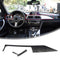 Passend für Bmw 3 Series F30 F31 2012-2019 Mittelkonsole Blende